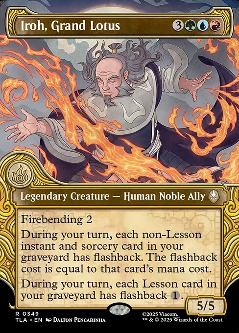 Iroh, Grand Lotus (Showcase) - TLA - 349