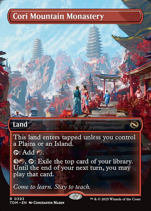 Cori Mountain Monastery (Borderless) - TDM - 393