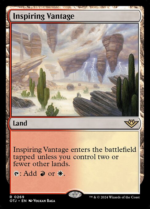 Inspiring Vantage - OTJ - 269