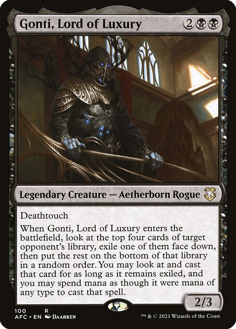 Gonti, Lord of Luxury - AFC - 100