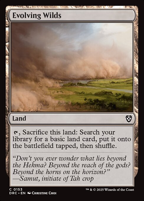 Evolving Wilds (0153) - DRC - 153