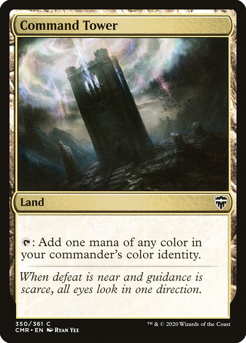 Command Tower (350) (Foil) - CMR - 350