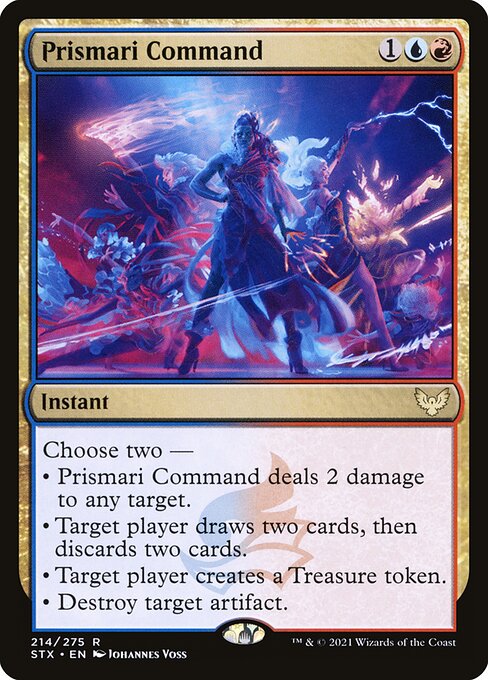 Prismari Command (Foil) - STX - 214