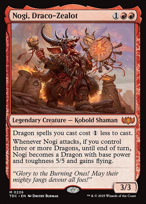 Nogi, Draco-Zealot - TDC - 226
