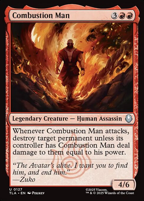 Combustion Man - TLA - 127