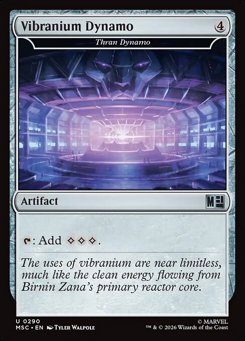Vibranium Dynamo - Thran Dynamo - MSC - 290