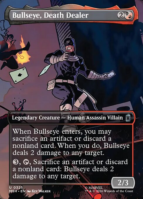 Bullseye, Death Dealer (Borderless) - MSH - 325