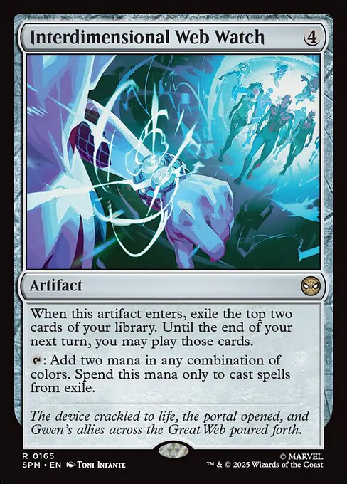 Interdimensional Web Watch (Foil) - SPM - 165