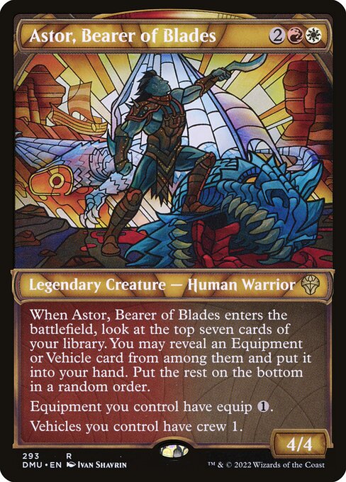 Astor, Bearer of Blades (Showcase) - DMU - 293
