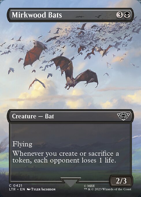 Mirkwood Bats (Borderless) - LTR - 421
