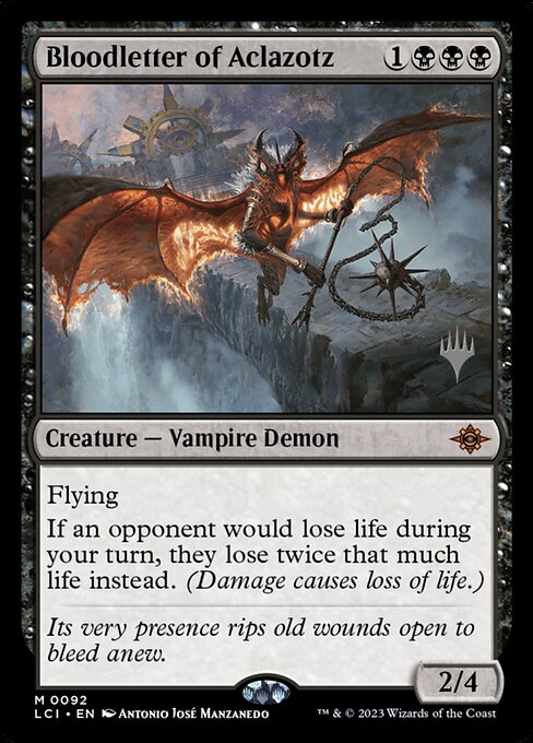 Bloodletter of Aclazotz - PLCI - 92p