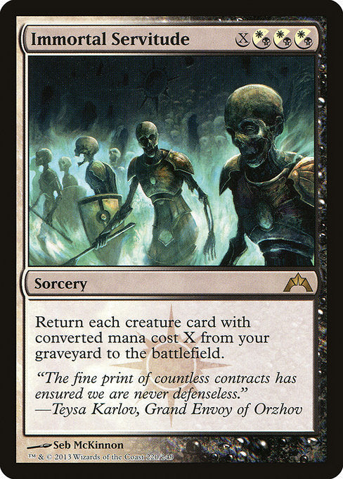 Immortal Servitude - GTC - 220