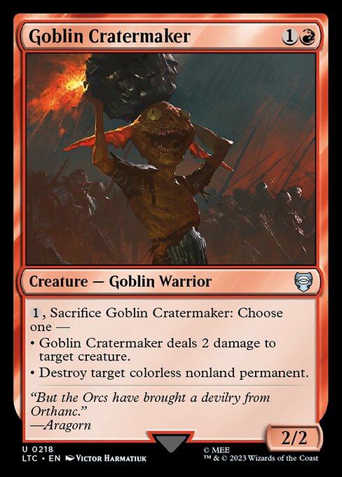Goblin Cratermaker - LTC - 218