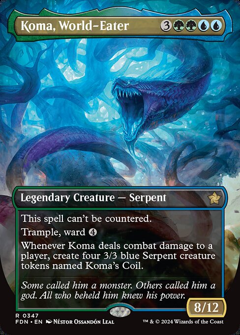 Koma, World-Eater (Borderless) - FDN - 347