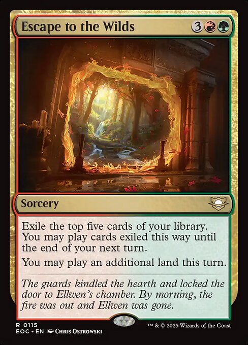 Escape to the Wilds - EOC - 115