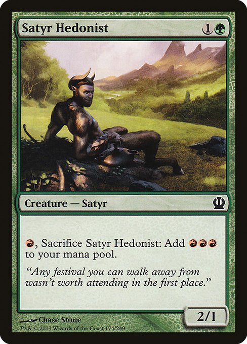 Satyr Hedonist (Foil) - THS - 174