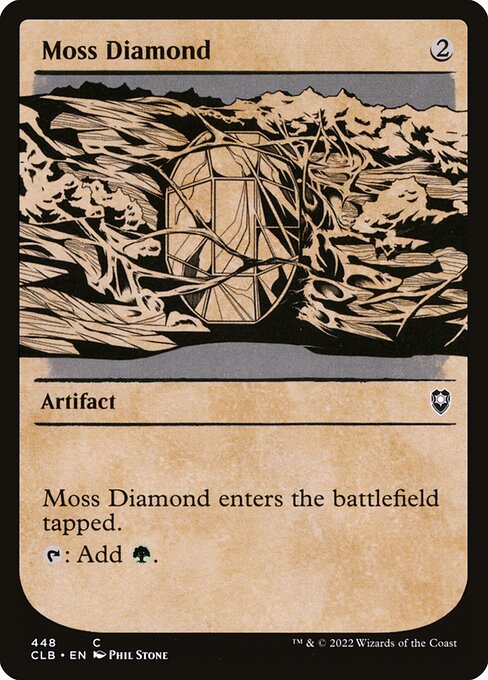 Moss Diamond (Showcase) - CLB - 448