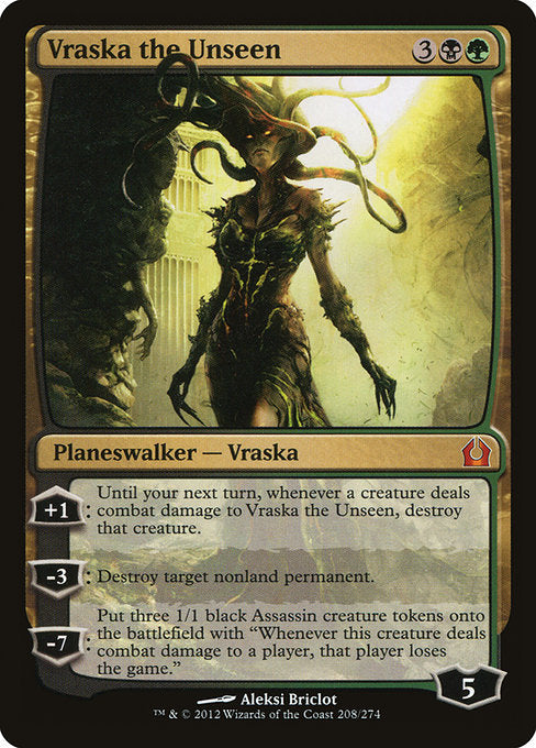 Vraska the Unseen - RTR - 208