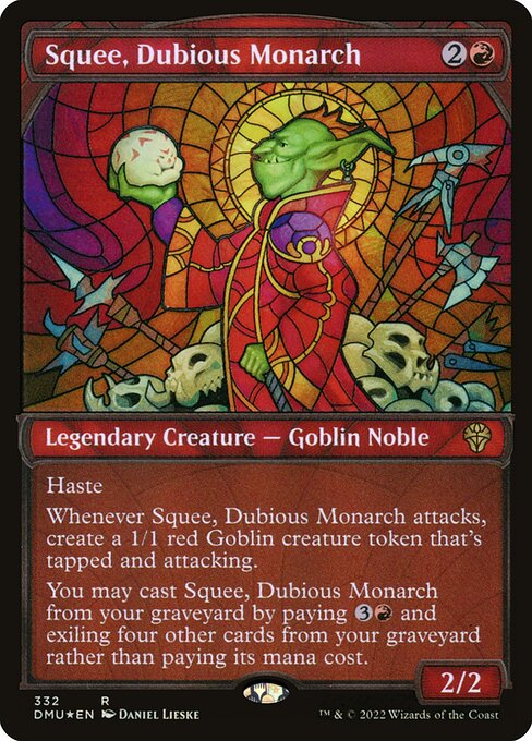 Squee, Dubious Monarch (Textured Foil) - DMU - 332