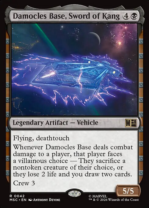 Damocles Base, Sword of Kang - MSC - 42