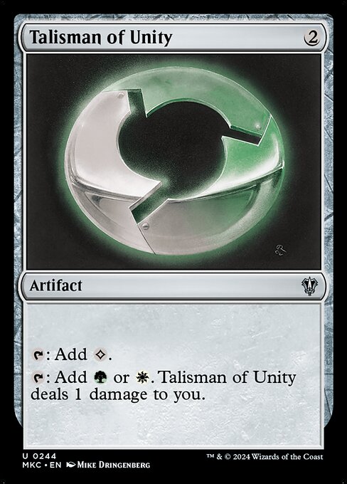Talisman of Unity - MKC - 244