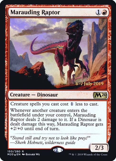 Marauding Raptor (Foil) - PM20 - 150s