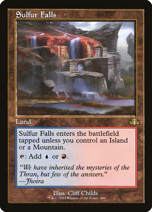 Sulfur Falls (Retro Frame) - DMR - 400