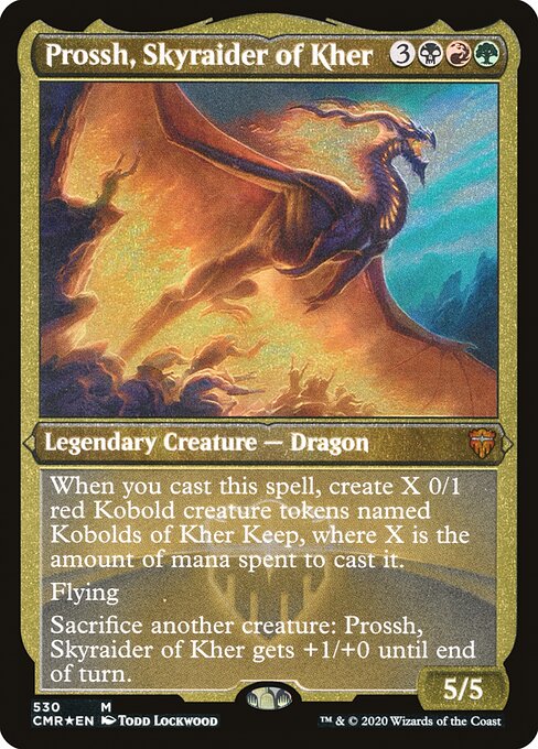 Prossh, Skyraider of Kher (Foil Etched) - CMR - 530