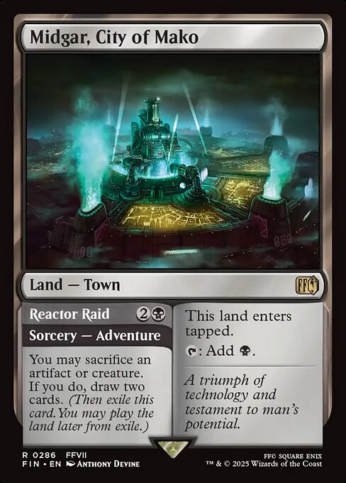 Midgar, City of Mako - FIN - 286