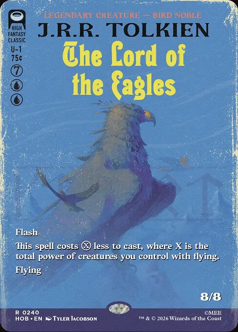 The Lord of the Eagles (Borderless) - HOB - 240