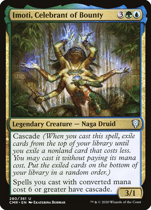 Imoti, Celebrant of Bounty (Foil) - CMR - 280