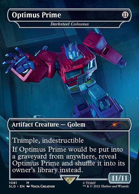 Optimus Prime - Darksteel Colossus (Foil) - SLD - 1081