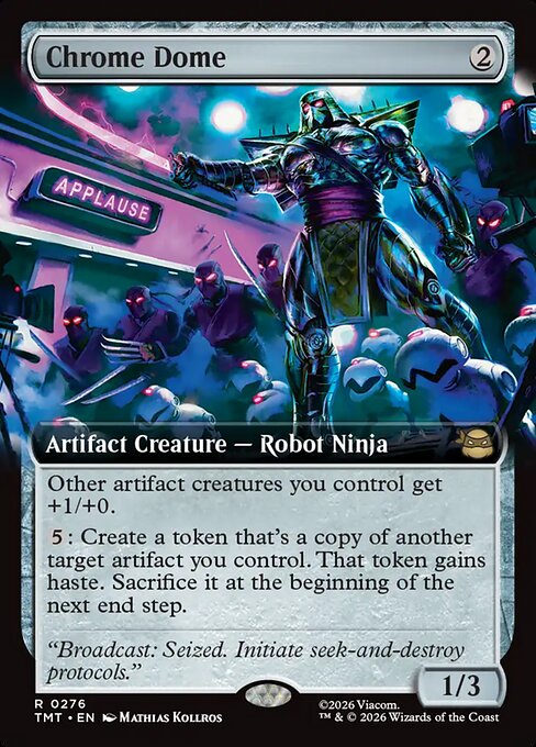 Chrome Dome (Extended Art) (Foil) - TMT - 276