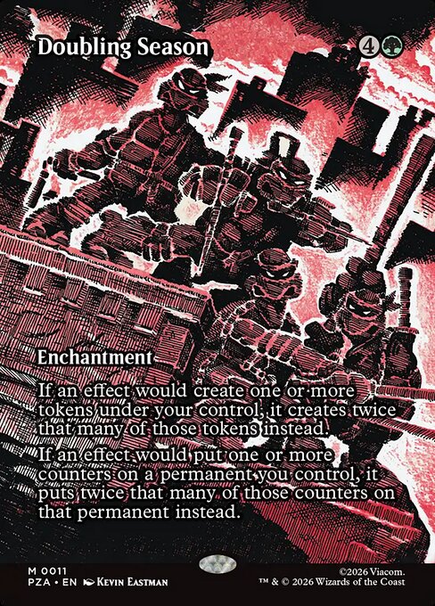 Doubling Season (Borderless) - PZA - 11