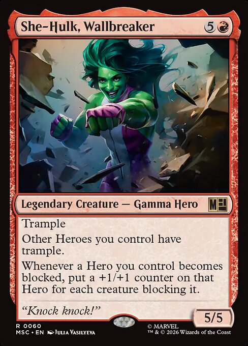 She-Hulk, Wallbreaker - MSC - 60