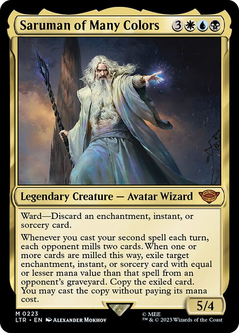 Saruman of Many Colors - LTR - 223