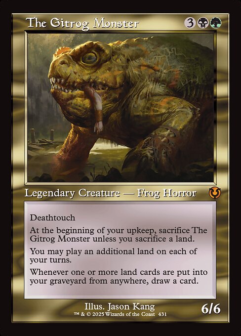The Gitrog Monster (Retro Frame) (Foil) - INR - 431