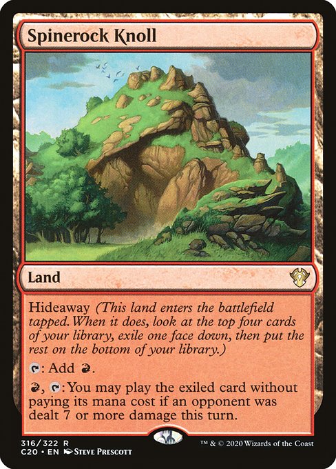 Spinerock Knoll - C20 - 316