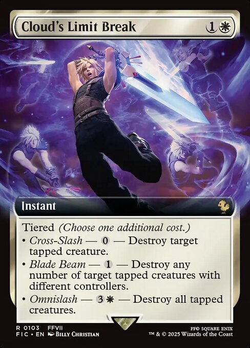 Cloud's Limit Break (Extended Art) (Foil) - FIC - 103