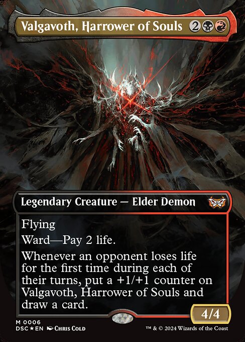 Valgavoth, Harrower of Souls (Borderless) (Foil) - DSC - 6