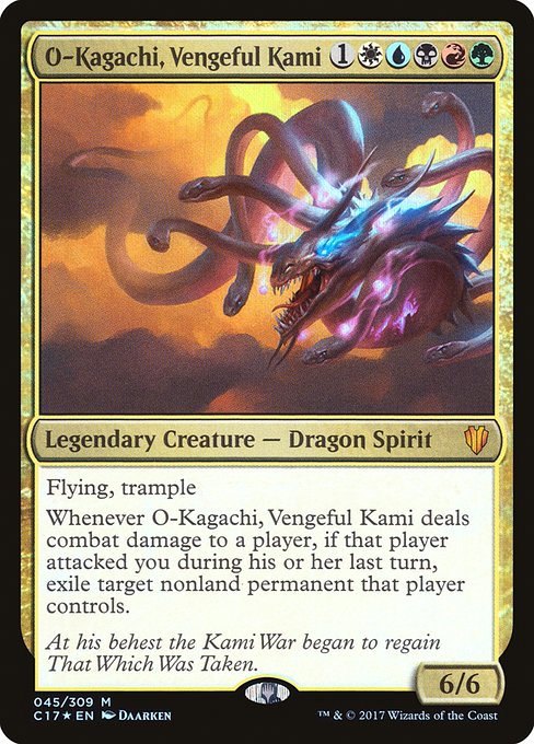 O-Kagachi, Vengeful Kami (Foil) - C17 - 45
