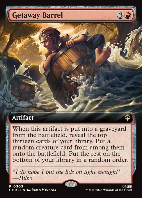 Getaway Barrel (Extended Art) - HOB - 303