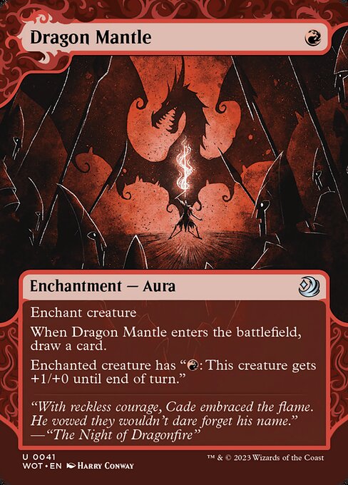 Dragon Mantle (Foil) - WOT - 41