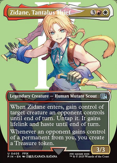 Zidane, Tantalus Thief (Borderless) - FIN - 405