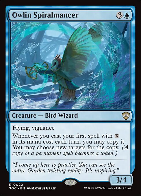 Owlin Spiralmancer - SOC - 22