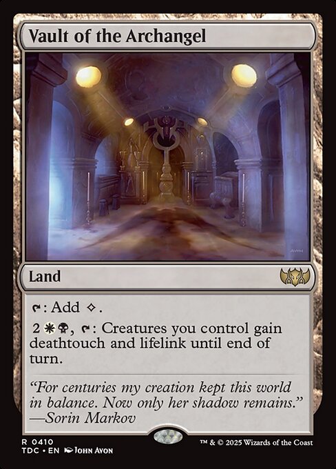 Vault of the Archangel - TDC - 410