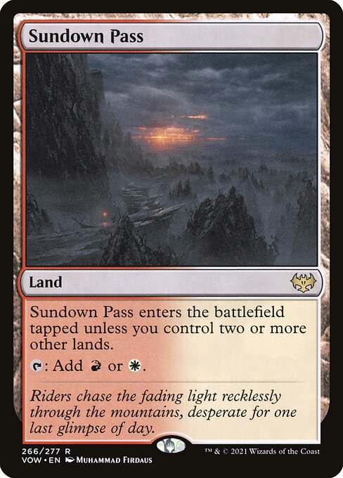 Sundown Pass - VOW - 266