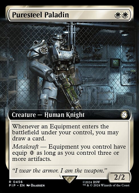 Puresteel Paladin (Extended Art) - PIP - 456