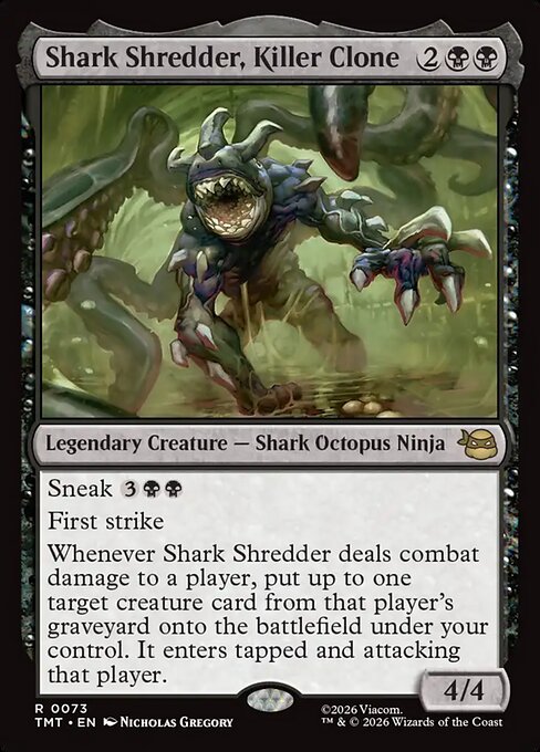 Shark Shredder, Killer Clone (Foil) - TMT - 73