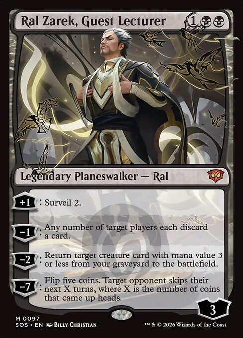 Ral Zarek, Guest Lecturer - SOS - 97